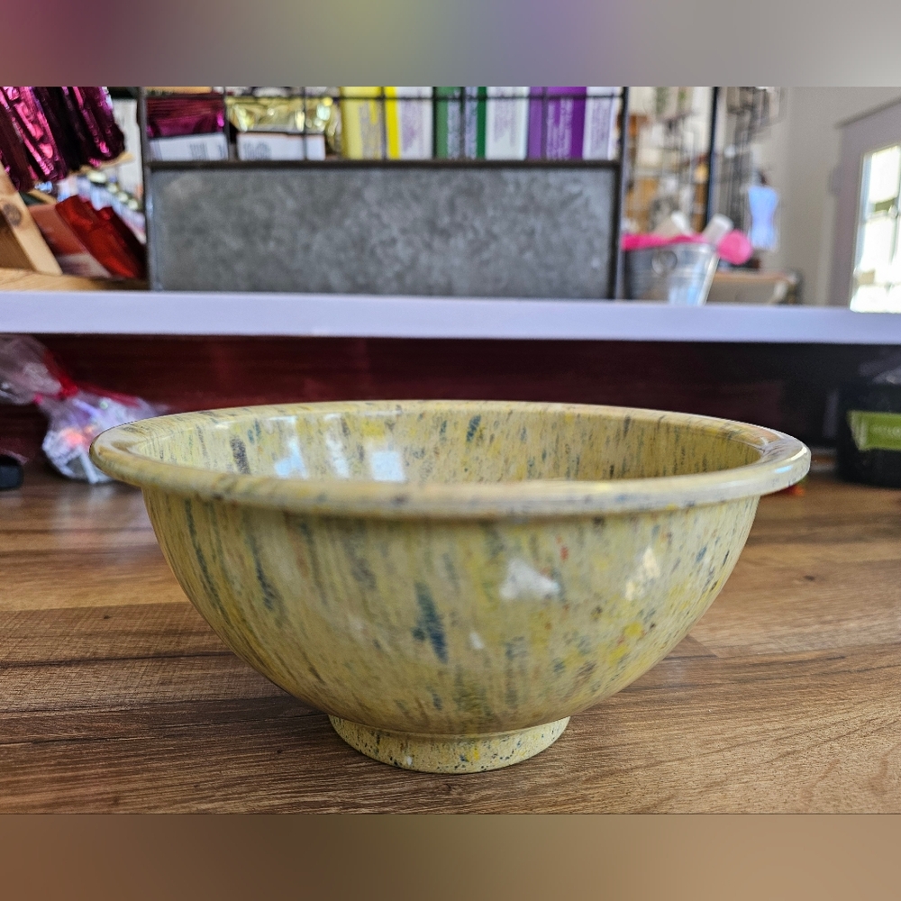 Vintage Collectible Confetti 111 Melamine Bowl